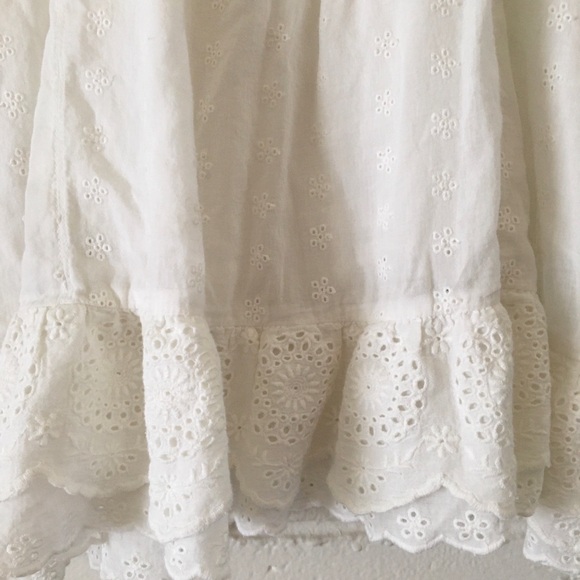 Urban Outfitters White Lace-Up Dress - Picture 12 of 15